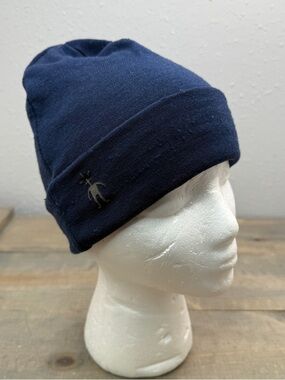 Smartwool Blue Merino Wool Beanie